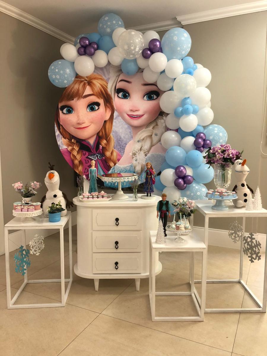 Painel redondo - Frozen