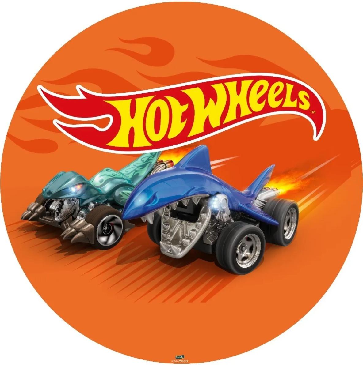 Painel redondo - Hot Wheels