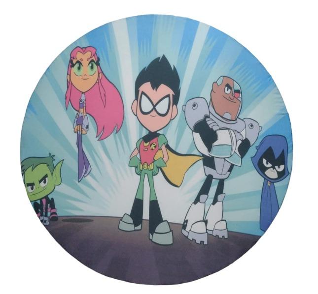 Painel redondo - Jovens Titãs